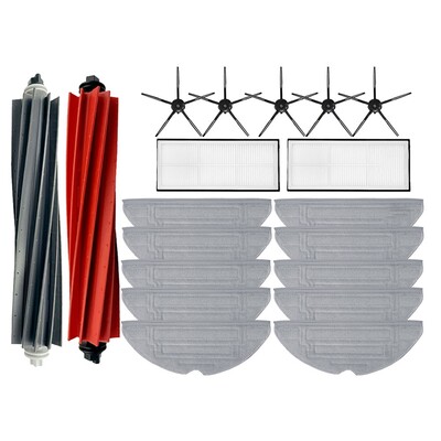 Roborock S8 S8 PLUS S8+ S8 Pro Ultra dulkių siurblio priedams skirtos ritininio pagrindinio šepečio Hepa filtro šoninio šepečio šluostės