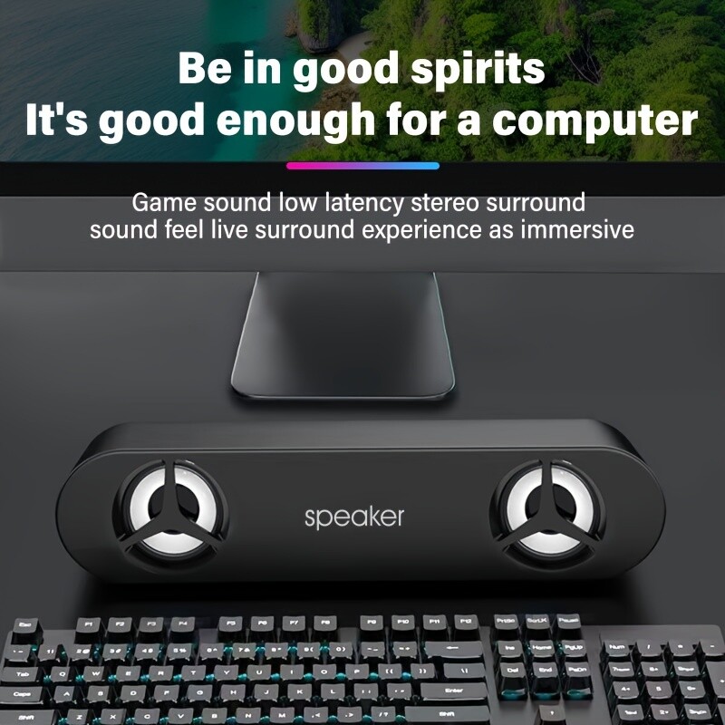Reproduktory s 3D priestorovým zvukom Káblové počítačové reproduktory Stereofónny subwoofer pre prenosné kino Zosilňovač s podporou televízora