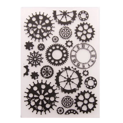 Šablóna plastového priečinka na razenie z roku 2024 pre DIY scrapbooking, remeslá, fotoalbum, ručne vyrobenú sviatočnú dekoráciu.
