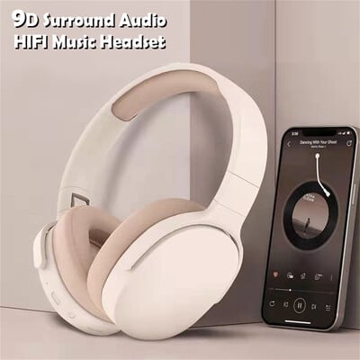 P2961 Over-Ear vezeték nélküli fejhallgató sztereó HIFI fülhallgató TF/AUX zenelejátszó összecsukható fejhallgató okostelefonhoz laptophoz