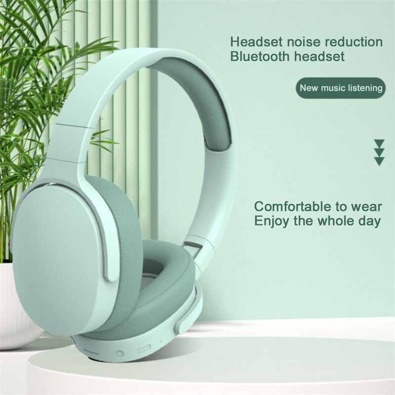 P2961 Bezdrôtové slúchadlá cez uši Stereo HIFI slúchadlá TF/AUX Prehrávač hudby Skladacie slúchadlá pre smartfón a notebook