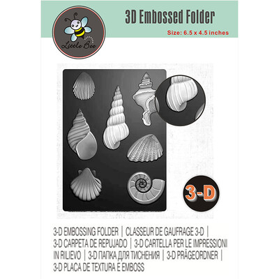 Naujai gauti 3D reljefiniai aplankai su šaukštų raštais, drugeliais, įrankių dėžute, akinančiomis kriauklėmis, išblunkančia kelių lygių tekstūra ir