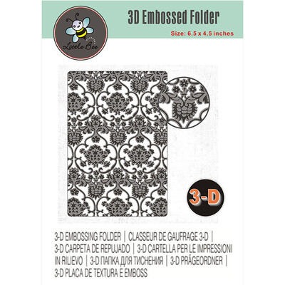 Naujai gauti 3D reljefiniai aplankai su šaukštų raštais, drugeliais, įrankių dėžute, akinančiomis kriauklėmis, išblunkančia kelių lygių tekstūra ir