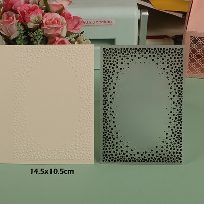 DUOFEN Crafts műanyag dombornyomásos mappa kollekció 4 papír virágforma karácsonyi születésnapi apák napi esküvői kollekció