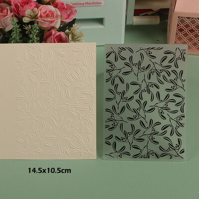 DUOFEN Crafts műanyag dombornyomásos mappa kollekció 4 papír virágforma karácsonyi születésnapi apák napi esküvői kollekció