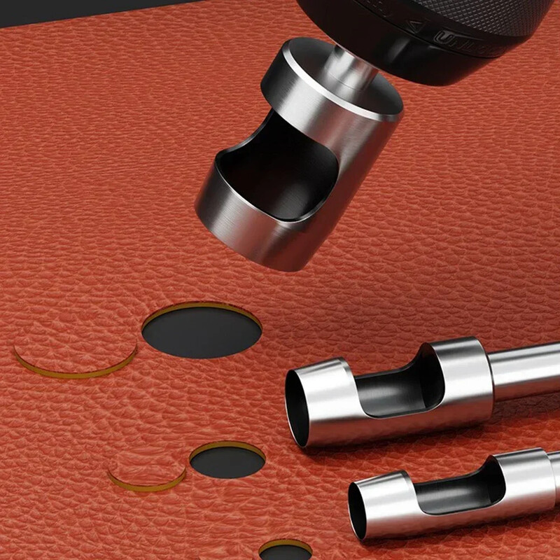 PVC perforatorius, odinis skylių štampavimo įrankis, diržo perforavimo tuščiaviduris gręžimas plastikinei dėžutei kempinė greitaeigis plienas, integruotas naujas