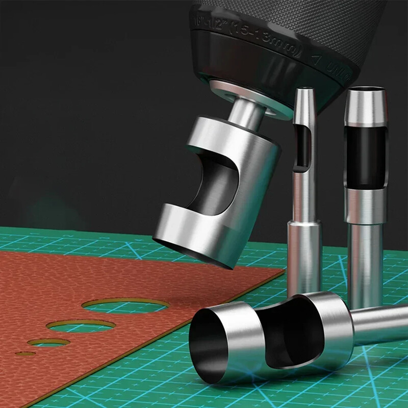 PVC perforatorius, odinis skylių štampavimo įrankis, diržo perforavimo tuščiaviduris gręžimas plastikinei dėžutei kempinė greitaeigis plienas, integruotas naujas