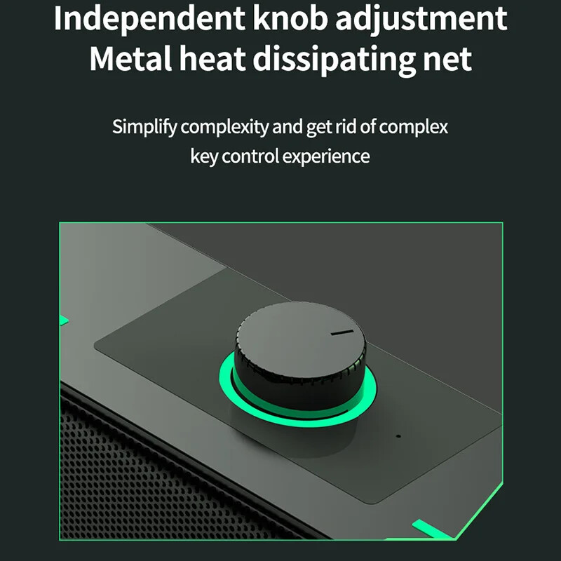 Xiaomi Youpin Gaming Bluetooth zvučnik Prijenosni stolni LED svjetleći žičani stereo subwoofer Sound Bar za igrače na prijenosnom računalu