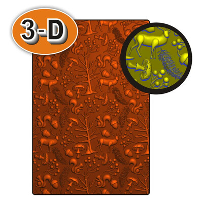 Τρισδιάστατος ανάγλυφος φάκελος για χειροποίητα πλακόστρωτα φύλλα και γράμματα φόντου Ευχετήρια κάρτα Λεύκωμα 2022-2023 Νέο