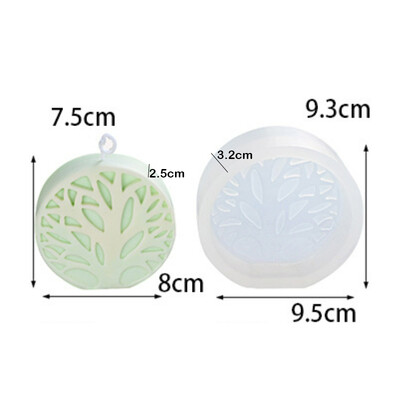 Négyzet alakú virág kézzel készített szappan szilikon forma lóhere flip gyertya gyanta gipsz forma csokoládé jégkészítő készlet parti lakberendezési ajándékok