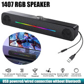 Žičani zvučnik Snažni računalni zvučnik HIFI Stereo Soundbar AUX 3,5 mm Jack Surround Audio Sound Box za PC Laptop Tablet Telefon