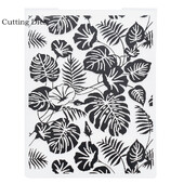 Chzimade Cutting Dies Craft Embossing Folder Geometric Bump Pattern Πρότυπο DIY Scrapbooking Photo Album Card Decor\