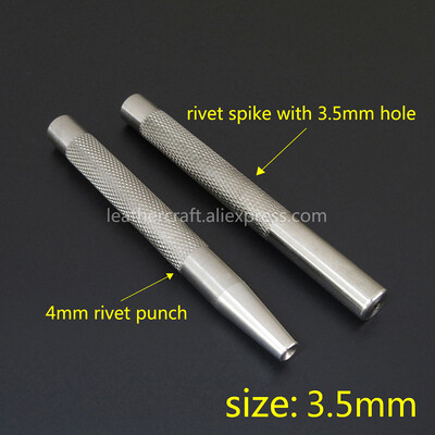 1 rinkinys Craft Tool Copper Rivet & Burrs Kniedijimo įrankio nustatymo įrankis Nerūdijančio plieno tvirtinimo detalių tvirtinimo įrankis