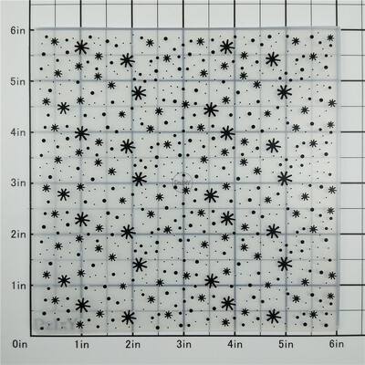 2023 NOI Ghiocei Fundal embosare Foldere pentru albume de albume de hârtie Cărți de album Materiale de fabricare Șabloane 3D din plastic Artizanat