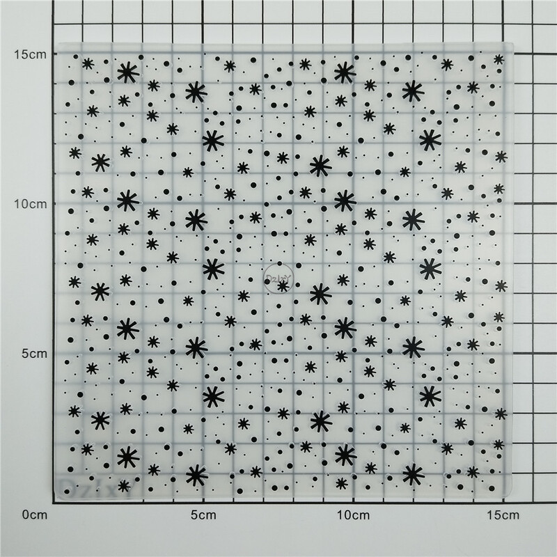 2023 NOI Ghiocei Fundal embosare Foldere pentru albume de albume de hârtie Cărți de album Materiale de fabricare Șabloane 3D din plastic Artizanat