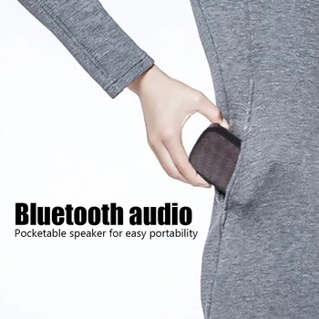 Υφασμάτινο ηχείο Bluetooth5.0 Ασύρματη σύνδεση Φορητή εξωτερική αθλητική υποστήριξη Στερεοφωνικό ήχου Κάρτα Tf Κινητό τηλέφωνο Universal