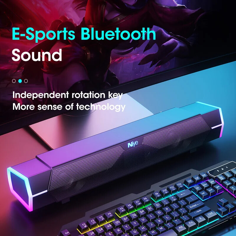4D számítógép hangszórók Bluetooth 5.0 vezetékes hangszóró surround hangsugárzó hangszóró sztereó mélynyomó hangsáv laptop notebook PC-hez