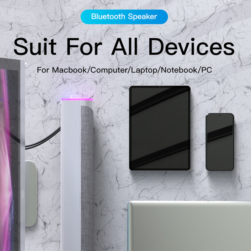 Bară de difuzoare pentru computer 4D Sunet stereo Subwoofer Difuzor Bluetooth Difuzor bară de sunet surround pentru Macbook Laptop Notebook PC