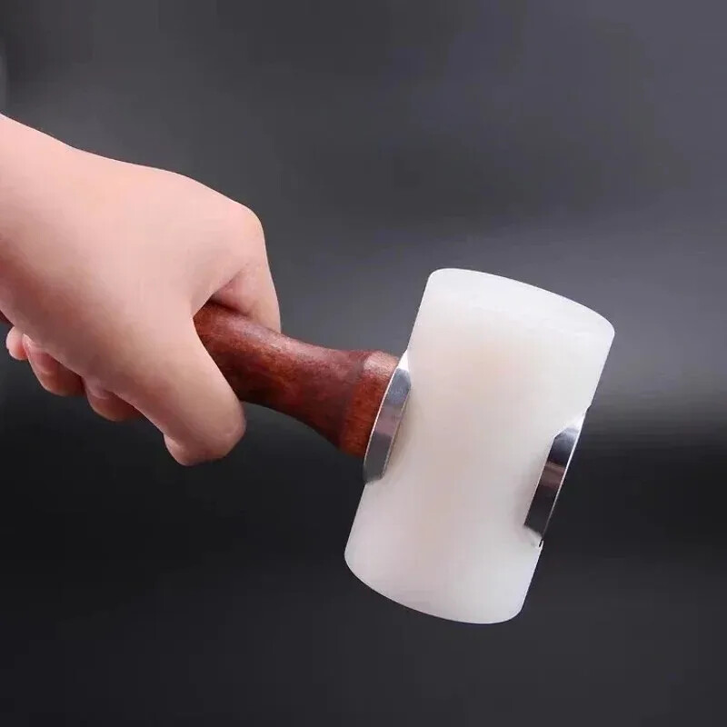 Odos drožyba amatų plaktuko įrankių rinkinys Karvės odos štampavimo pjovimo siuvimo „pasidaryk pats“ įrankiai Plaktukas, odos perforavimo įrankiai