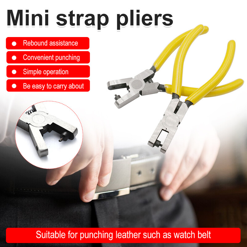 Odinio diržo kilpos tvirtinimo audinys batų skylės perforavimo replės siuvimo mašina krepšys įrankis buitinės replės laikiklis kniedės užsegimo įrankis