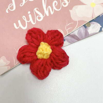 20kom Mliječno paperje Vunena pređa Cvijeće Aplicirane zakrpe DIY Naušnice Ukosnice Nakit Odjeća Dodaci za kosu Materijal Ukrasi