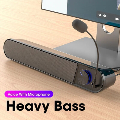Niye Hot Sale zvučnik USB žični visokokvalitetni subwoofer Računalni zvučnici Sound Box za Tv PC Laptop Telefon MP4 Stereo Subwoofer