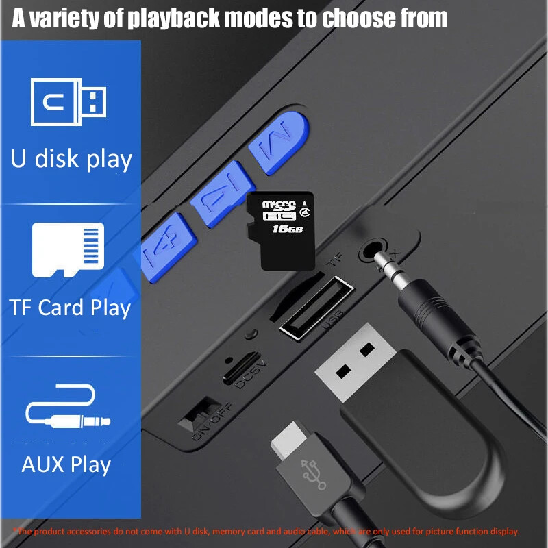 S18 Wireless Creative Bluetooth Smart Garsiakalbis Mobilus Telefonas Garso Kompiuteris Žemųjų dažnių garsiakalbis Lauke Patogus Radijas