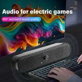 Ενσύρματο ηχείο επιτραπέζιου υπολογιστή Home Stereo 3.5Aux USB Soundbar Σύστημα Υπολογιστής Τηλεόραση Τηλέφωνο HIFI Subwoofer Ενσύρματα δυνατά μπάσα