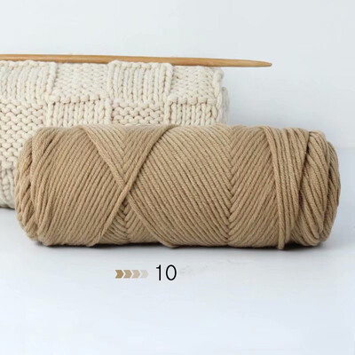 100 g/vnt storio pluošto verpalai, stambūs pieno saldūs, minkšti medvilniniai kūdikių mezgimo vilnos rankiniai mezgimo vilnos nėrimo verpalai, skirti „pasidaryk pats“ megztiniui