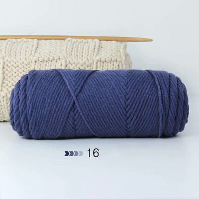 100 g/vnt storio pluošto verpalai, stambūs pieno saldūs, minkšti medvilniniai kūdikių mezgimo vilnos rankiniai mezgimo vilnos nėrimo verpalai, skirti „pasidaryk pats“ megztiniui