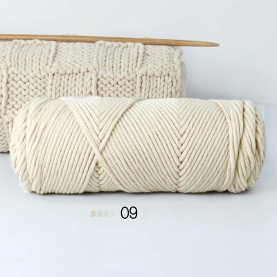 100 g/vnt storio pluošto verpalai, stambūs pieno saldūs, minkšti medvilniniai kūdikių mezgimo vilnos rankiniai mezgimo vilnos nėrimo verpalai, skirti „pasidaryk pats“ megztiniui