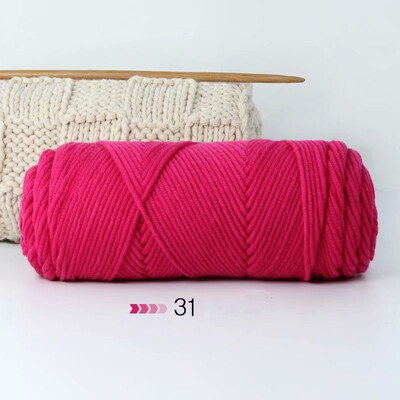 100 g/vnt storio pluošto verpalai, stambūs pieno saldūs, minkšti medvilniniai kūdikių mezgimo vilnos rankiniai mezgimo vilnos nėrimo verpalai, skirti „pasidaryk pats“ megztiniui