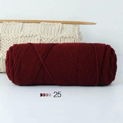 100 g/vnt storio pluošto verpalai, stambūs pieno saldūs, minkšti medvilniniai kūdikių mezgimo vilnos rankiniai mezgimo vilnos nėrimo verpalai, skirti „pasidaryk pats“ megztiniui