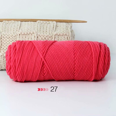 100 g/vnt storio pluošto verpalai, stambūs pieno saldūs, minkšti medvilniniai kūdikių mezgimo vilnos rankiniai mezgimo vilnos nėrimo verpalai, skirti „pasidaryk pats“ megztiniui