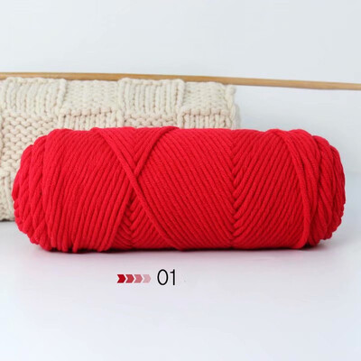 100 g/vnt storio pluošto verpalai, stambūs pieno saldūs, minkšti medvilniniai kūdikių mezgimo vilnos rankiniai mezgimo vilnos nėrimo verpalai, skirti „pasidaryk pats“ megztiniui