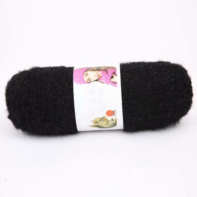 Priadza veverička, stredne hrubá, mäkká, svetlá hodvábna niť, ručne vyrobené, DIY pletenie, šijacie potreby, háčkovaná šatka, čiapka 75g