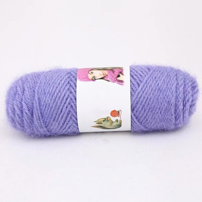 Priadza veverička, stredne hrubá, mäkká, svetlá hodvábna niť, ručne vyrobené, DIY pletenie, šijacie potreby, háčkovaná šatka, čiapka 75g