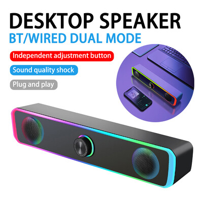 Zvučni sustav kućnog kina Bluetooth zvučnik 4D Surround Soundbar Računalni zvučnik za TV Soundbar Box Subwoofer Stereo Music Box