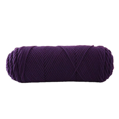 100 g/kamuolys Minkšti 8 sluoksniai pieninės medvilnės verpalai Apvalūs adatų siūlai mezgimui Vilnoniai siūlai Megztinis „Pasidaryk pats“ kepurė Šalikas šiltas mezgimas rankomis