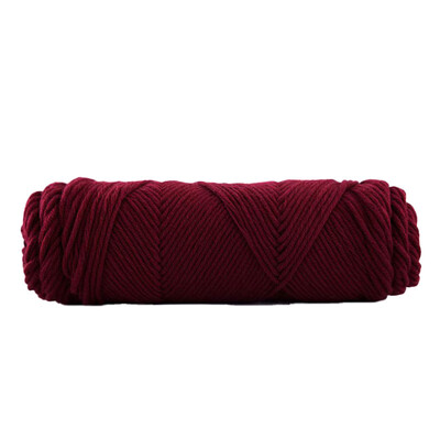 100 g/kamuolys Minkšti 8 sluoksniai pieninės medvilnės verpalai Apvalūs adatų siūlai mezgimui Vilnoniai siūlai Megztinis „Pasidaryk pats“ kepurė Šalikas šiltas mezgimas rankomis