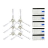 HEPA filtro šoninis šepetys, skirtas Rowenta smart force esminiams „Aqua Robotic“ dulkių siurblio dalių priedams