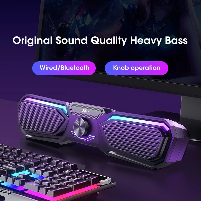 Kodukino helisüsteem Bluetoothi kõlar 4D ruumilise heliriba arvuti kõlar teleri jaoks Soundbar Box Subwoofer Stereo muusikaboks