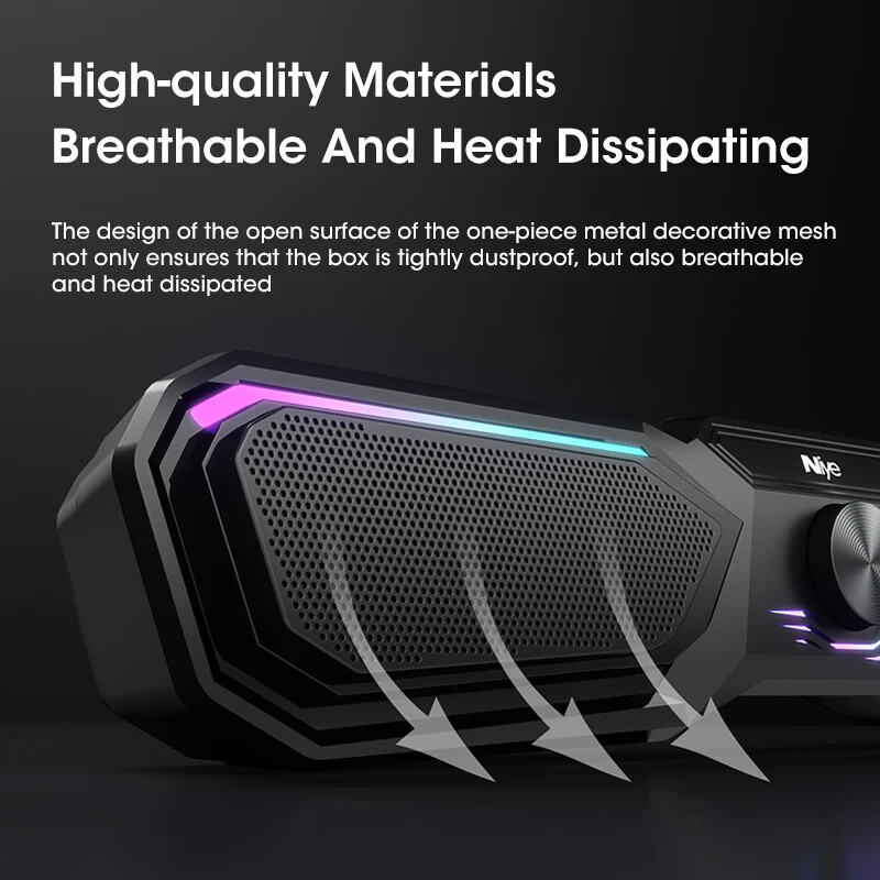 Kodukino helisüsteem Bluetoothi kõlar 4D ruumilise heliriba arvuti kõlar teleri jaoks Soundbar Box Subwoofer Stereo muusikaboks