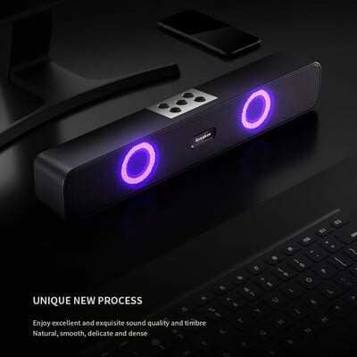 Surround Sound Bar Bežični zvučnici za računalo Stereo subwoofer Soundbar za stolno računalo Laptop PC TV zvučnik Sustav kućnog kina