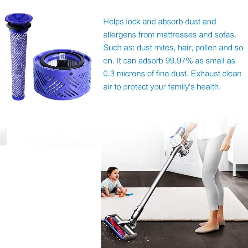 Náhradné diely Príslušenstvo k vysávaču HEPA filter pre Dyson V6 Príslušenstvo k vysávaču Filter vysávača