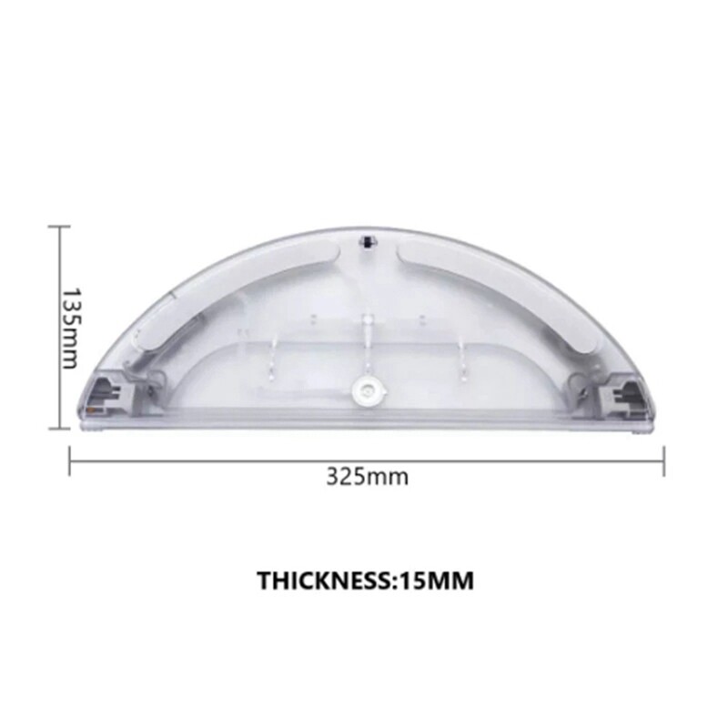 1 комплект резервни части, подходящи за Xiaomi Mijia 1C STYTJ01ZHM Робот прахосмукачка Резервоар за вода Mop Кърпа