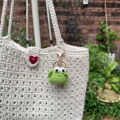 Chei de mașină din lână de catifea de crab colorat croșetate manual, breloc pentru geantă, bijuterii lucrate manual, cadou cu ridicata