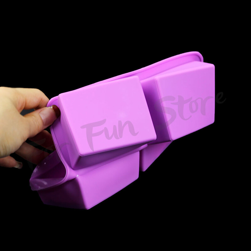 Szórakozáshoz Négyzethullám virág kézzel készített szappan szilikon formák barkácsolás aromaterápiás gipszforma illóolaj szappanforma torta sütőforma