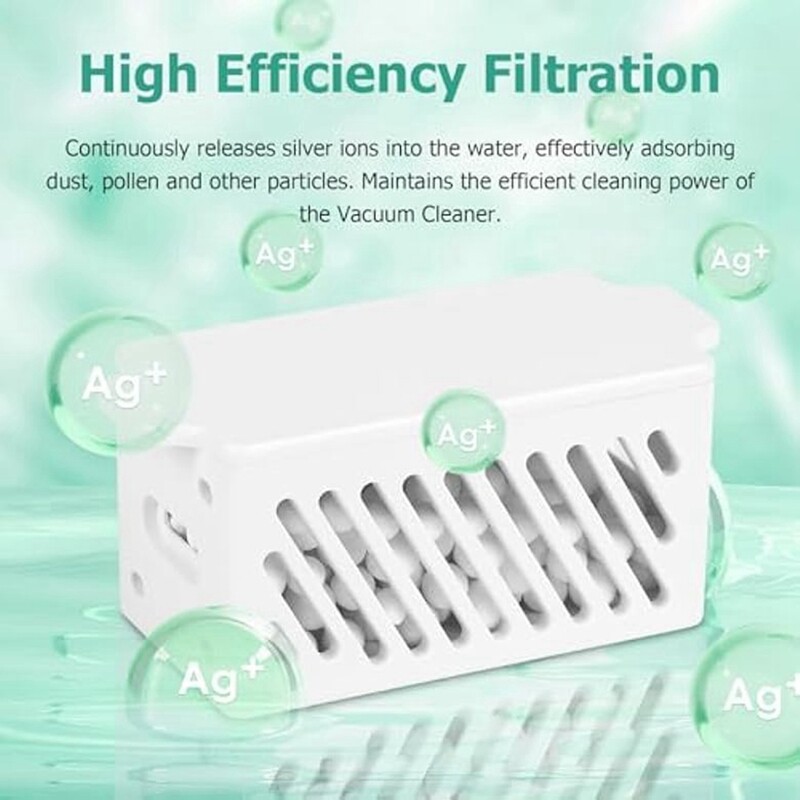 3 vnt. sidabro jonų modulio keitimas, skirtas Roborock S7 Maxv Ultra/S7 Pro Ultra/S8/S8 Pro Ultra/S8+/S8 Plus vakuuminėms atsarginėms dalims