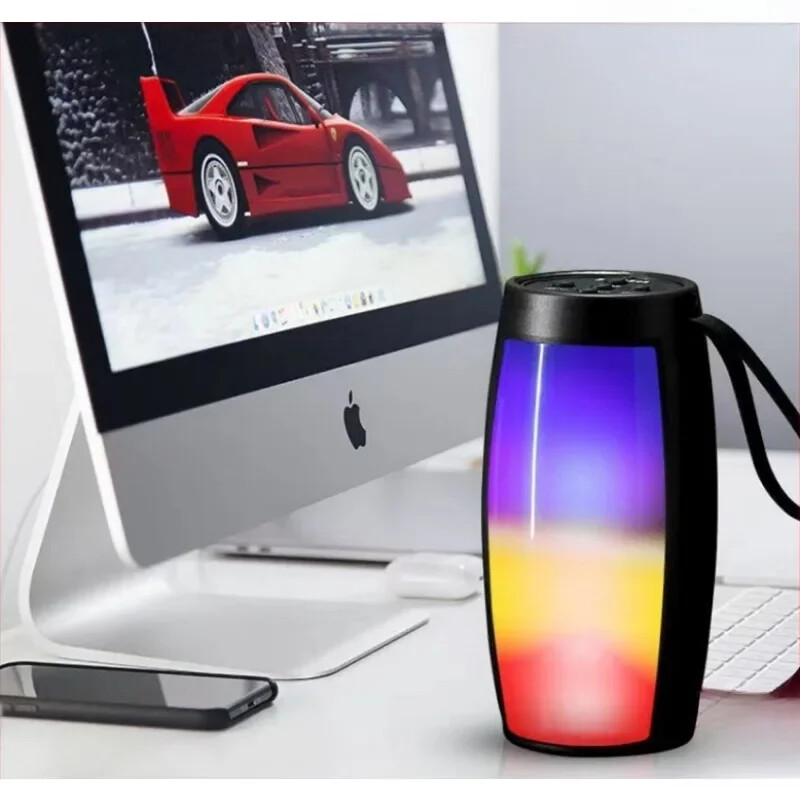 1202 TWS Šokujúci silný basový vonkajší prenosný bezdrôtový Bluetooth reproduktor pre domácnosť malý reproduktor s vysokou hlasitosťou subwoofer